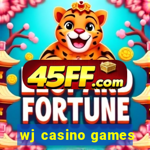 wj casino games